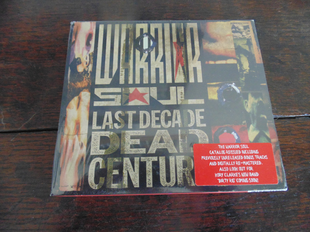 Warrior Soul CD, Last Decade Dead Century, Slipcase, Bonus Trks, Remastered