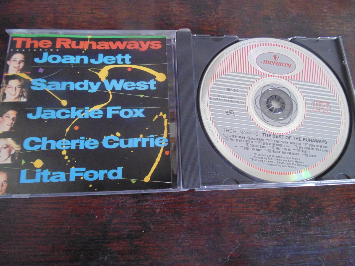 The Runaways, The Best of, Greatest Hits, Lita Ford, Joan Jett