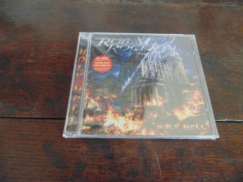 Rob Rock CD, Holy Hell, Ltd Edition, Bonus Track, Tobias Sammet, Edguy, Enhanced, Impellitteri