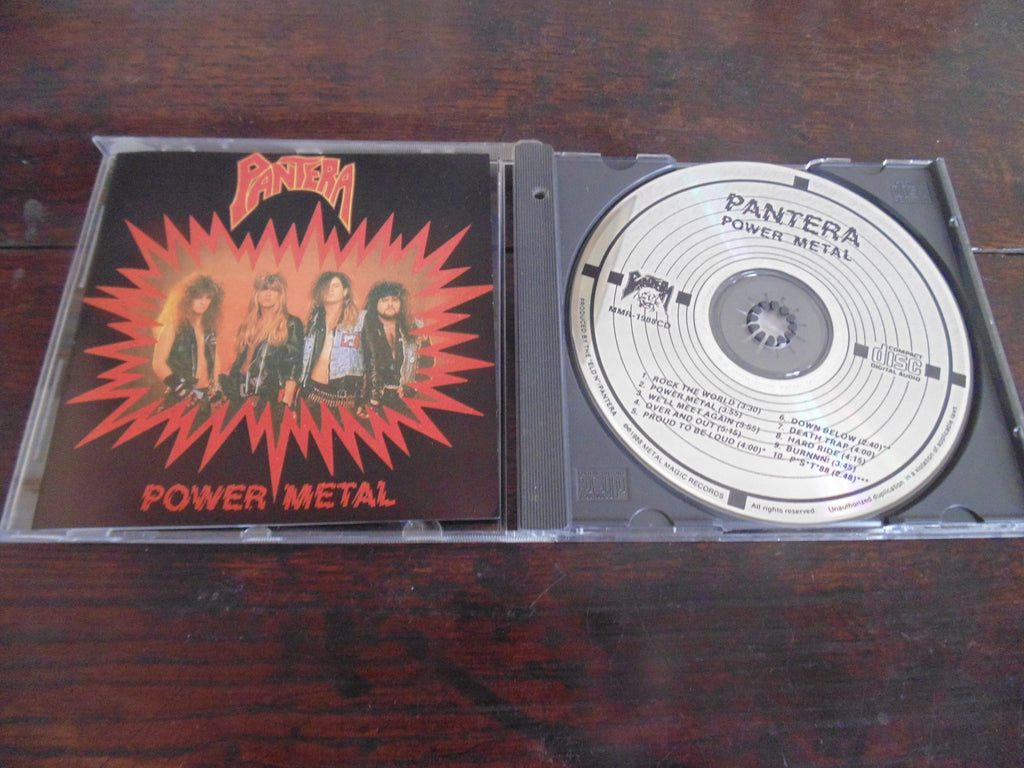 Pantera CD, Power Metal, Metal Magic Records, MMR-1988CD