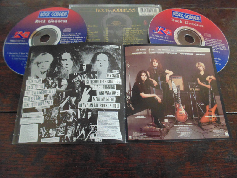 Rock Goddess CD, 2 CD, Hell Hath No Fury & Self-titled, S/T, Same, 2 Albums