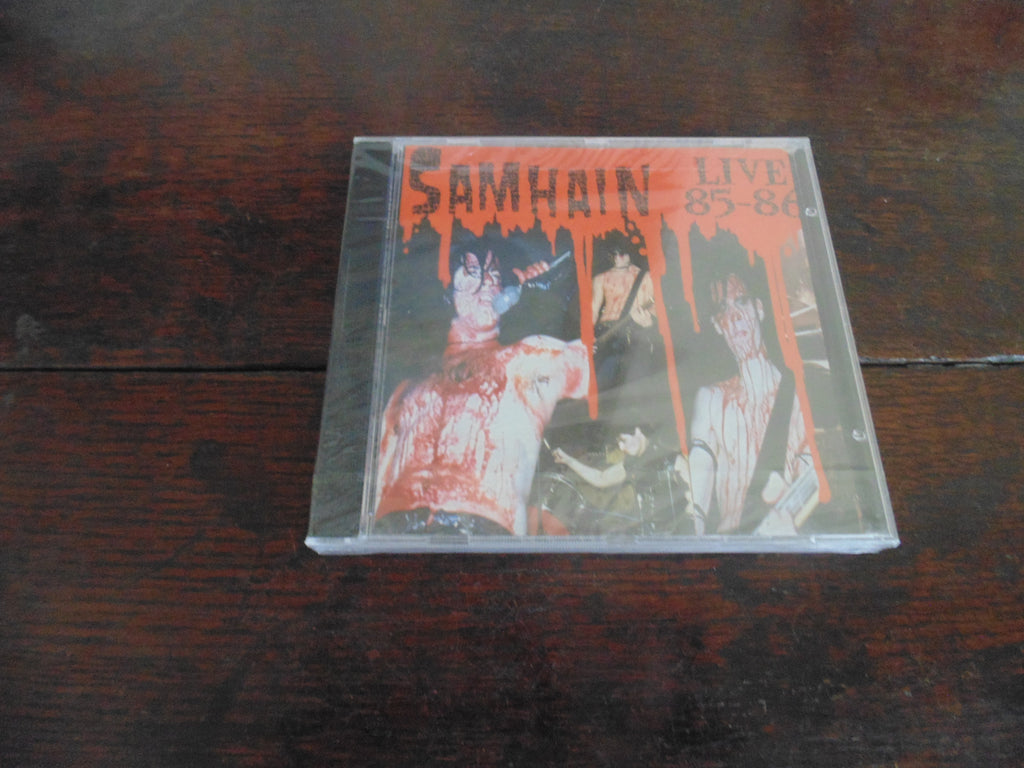 Samhain CD, Live 85-86, NEW, 2001 EviLive Records / E-Magine EMA 61064-2, NEW