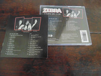 Zebra CD, No Tellin Lies & 3.V, 2 LPs on 1 CD, 2001 One Way Records, Remastered