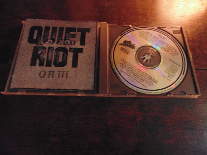 Quiet Riot CD, QR III, 3, Import, 1st Pressing, Austria, RARE