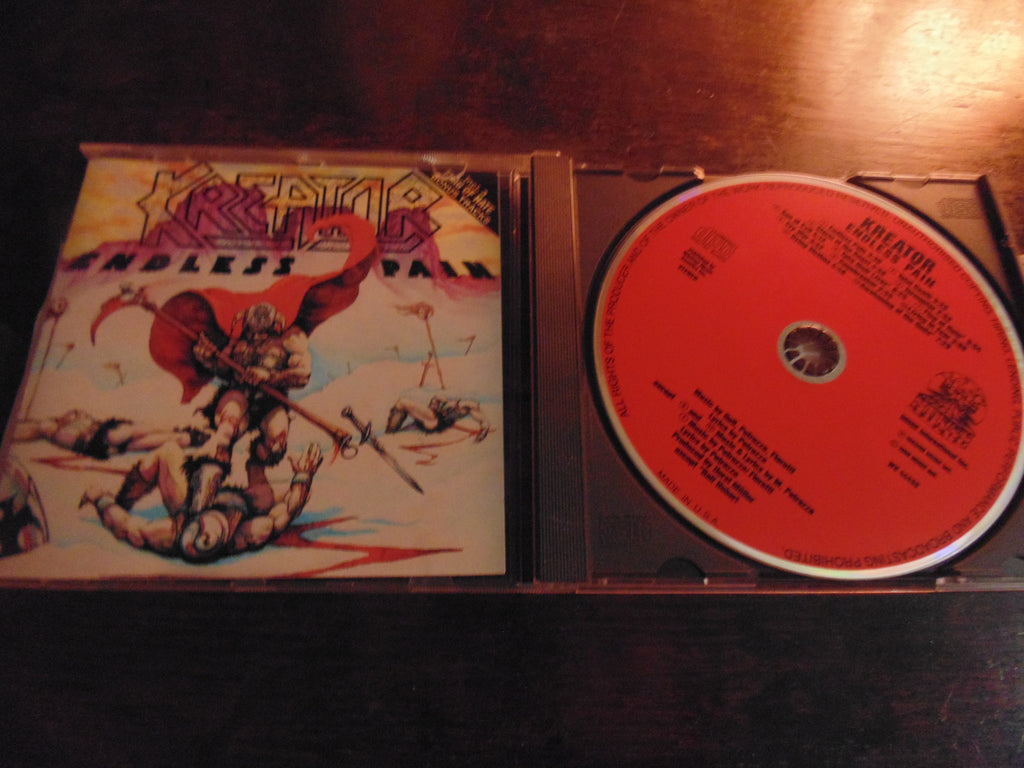 Kreator CD, Endless Pain, Original 1989 NOISE Pressing, Beautiful