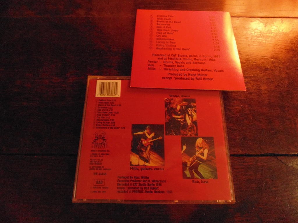 Kreator CD, Endless Pain, Original 1989 NOISE Pressing, Beautiful