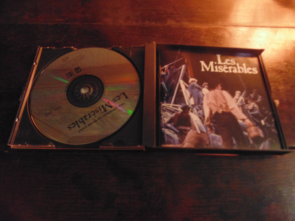 Les Miserables 2 CD, Original London Cast, Fatbox w/ Booklet