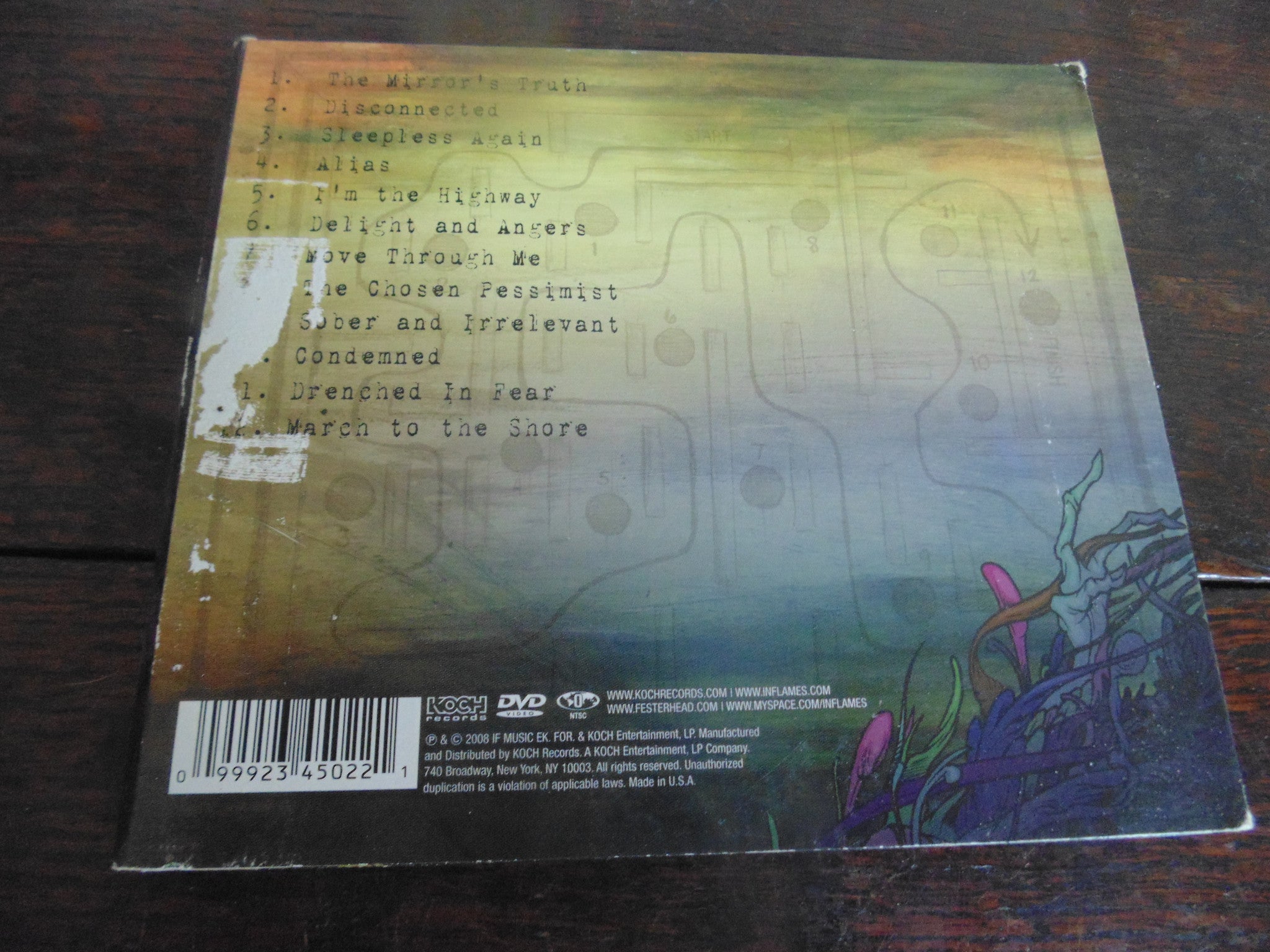 In Flames CD / DVD, A Sense of Purpose PA – Fibits