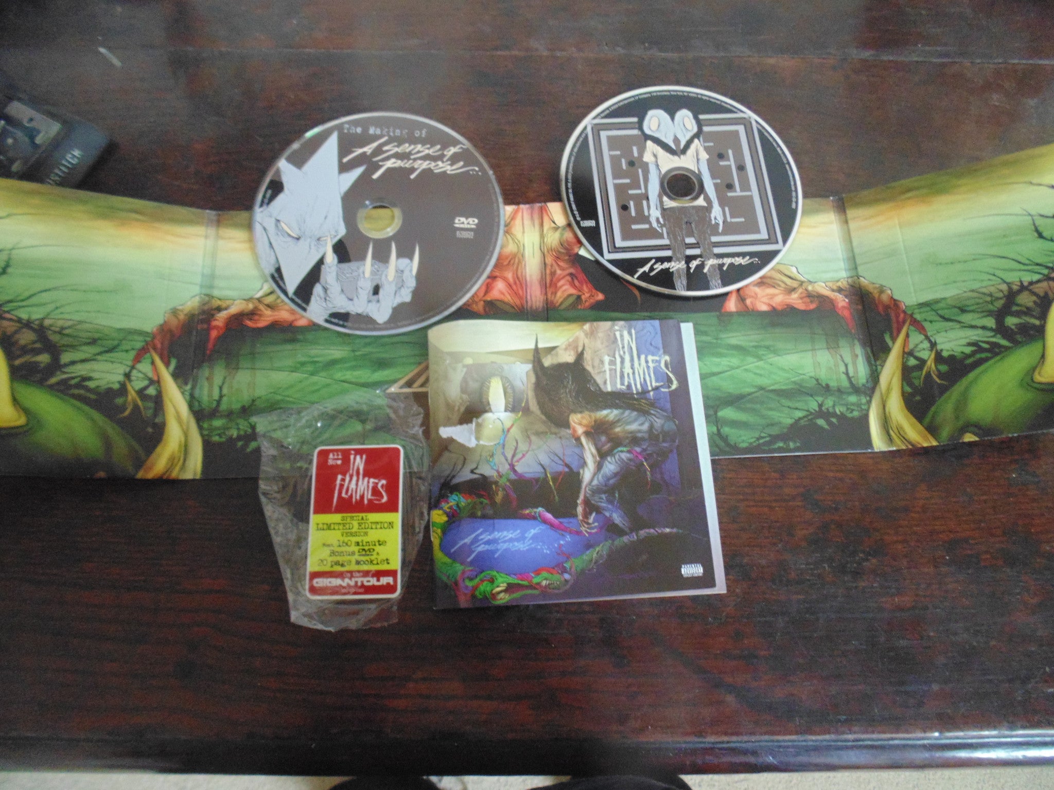 In Flames CD / DVD, A Sense of Purpose PA – Fibits