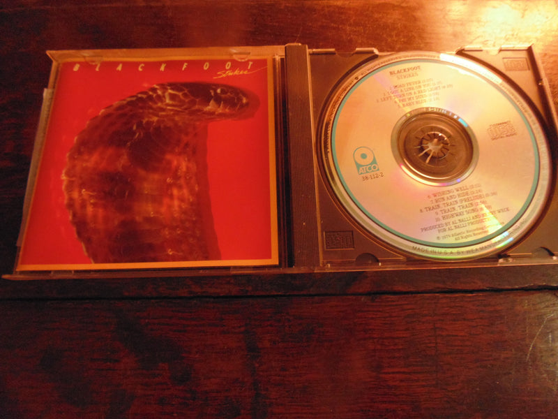 Blackfoot CD, Strikes, ATCO, Lynyrd Skynyrd, Original Pressing