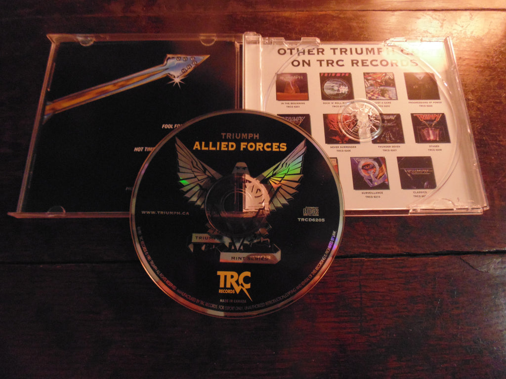 Triumph CD, Allied Forces, TRC Records, TRCD6205