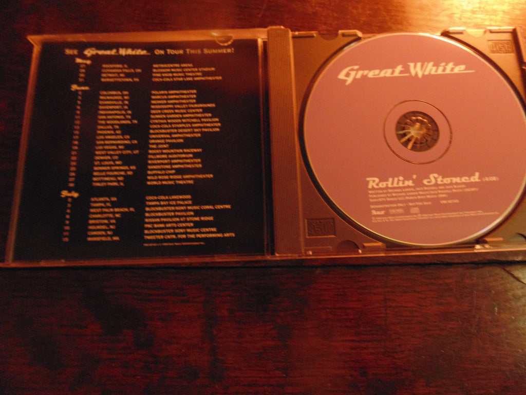 Great White CD, Rollin Stoned, CD Single, Portrait