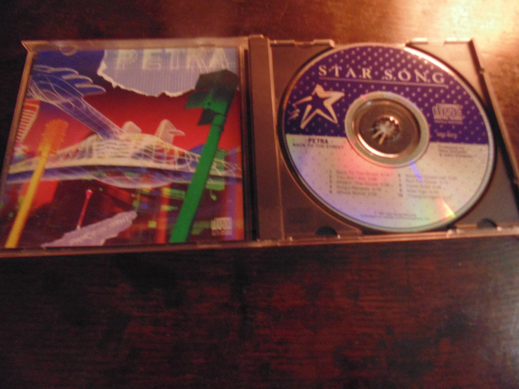 Petra CD, Back to the Street, Original 1986 Pressing