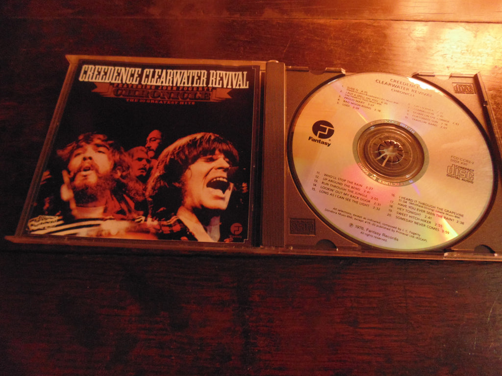 Creedence Clearwater Revival CD, Chronicle, Best, Greatest Hits, Fantasy Records