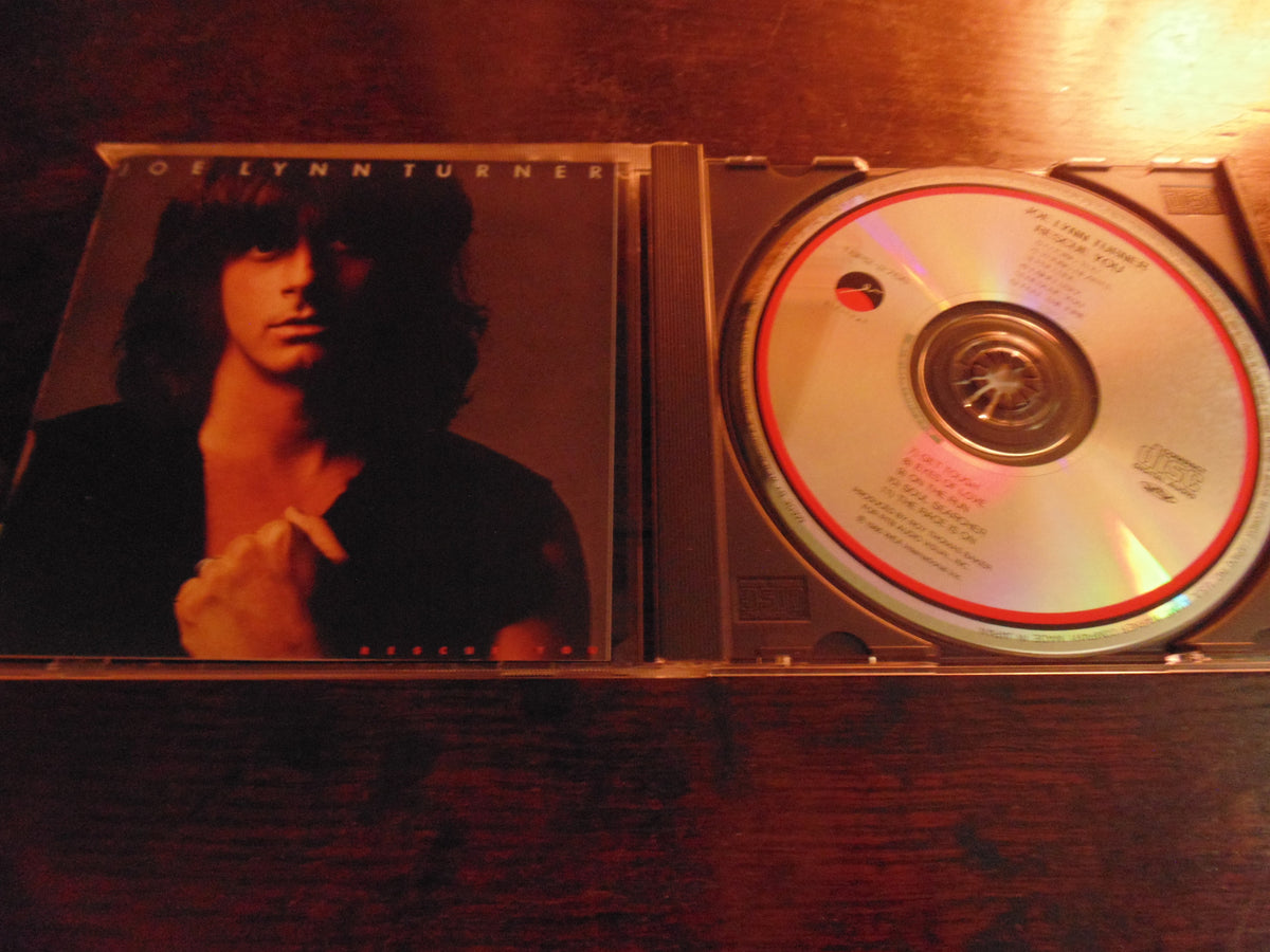 Joe Lynn Turner CD, Rescue You, Japanese Import, Rainbow, Deep Purple, Yngwie