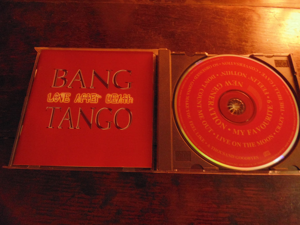 Bang Tango CD, Love After Death, Music for Nations Pressing, OOP