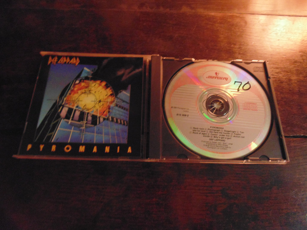 Def Leppard CD, Pyromania, 1987 Pressing, 810 308-2