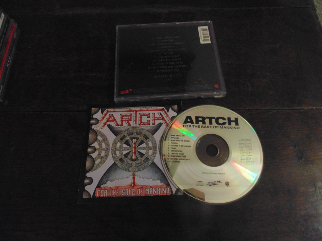 Artch CD, For the Sake of Mankind, Original Metal Blade