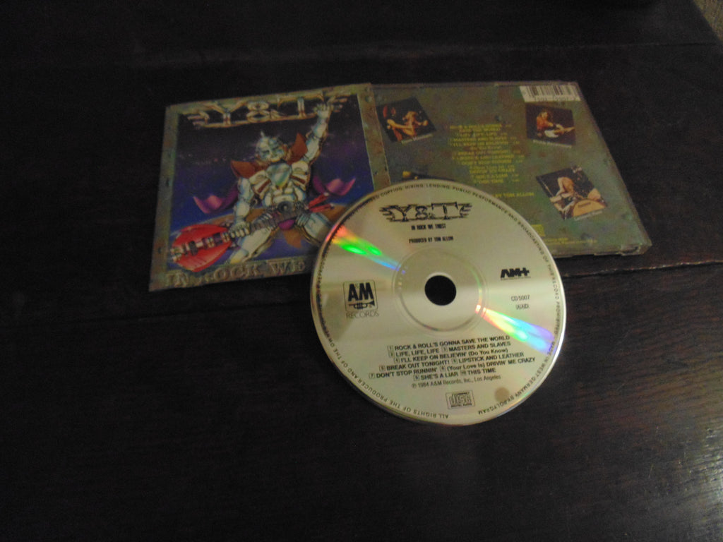 Y&T CD, In Rock We Trust, Original A&M Pressing