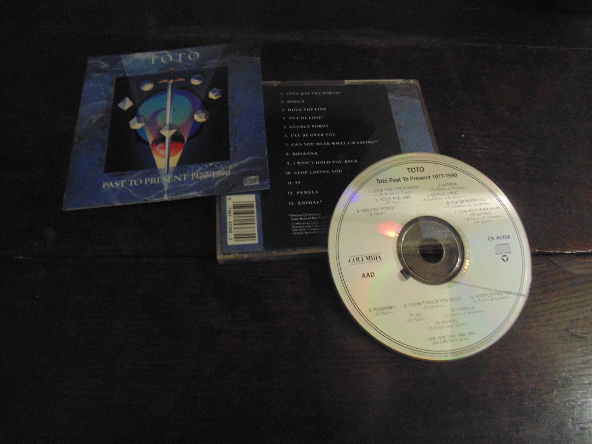 Toto CD, Past to Present 1977-1990 + Toto IV - Best, Greatest – Fibits
