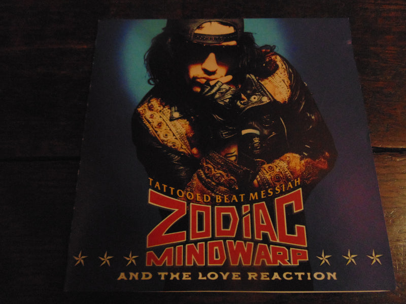 Zodiac Mindwarp & the Love Reaction CD, Tattooed Beat Messiah, Vertigo Pressing