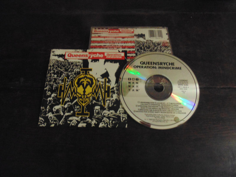 Queensryche CD, Operation Mindcrime, Original Pressing