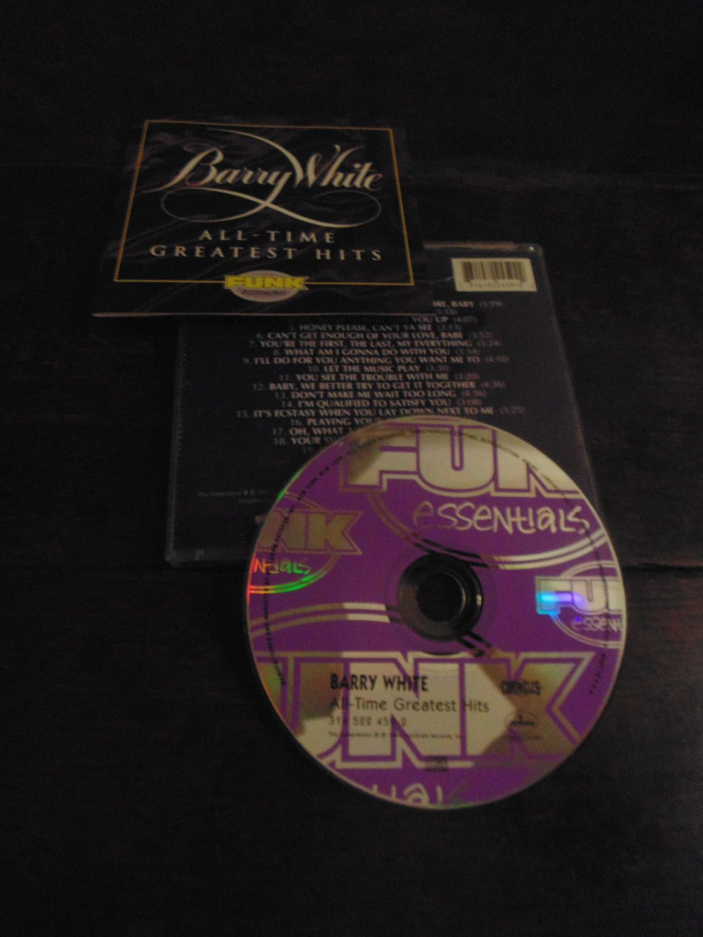 Barry White CD, All-time Greatest Hits, Best of