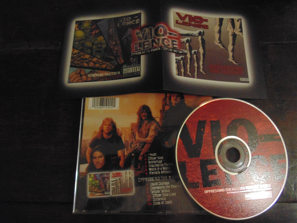 Vio-lence, CD, Oppressing the Masses / Torture Tactics, Violence