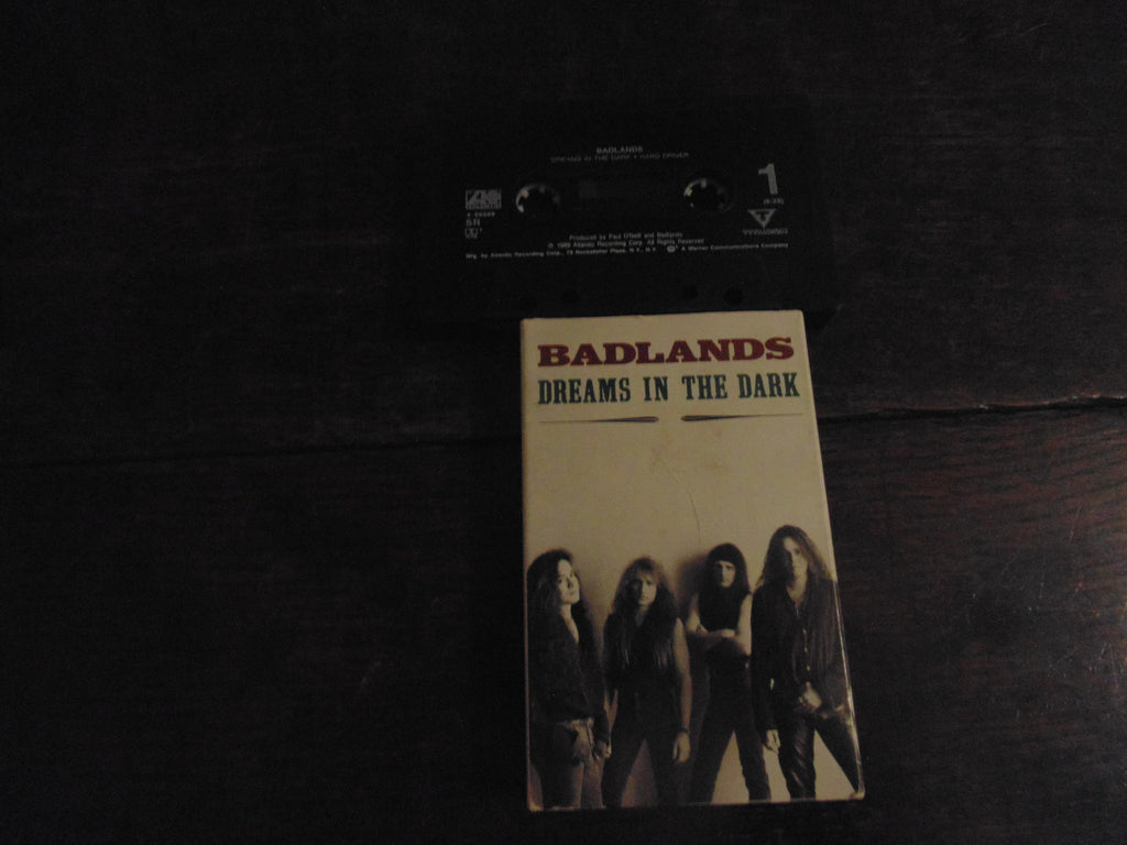Badlands Cassette Single, "Dreams in the Dark", Jake E Lee, Ozzy, KISS
