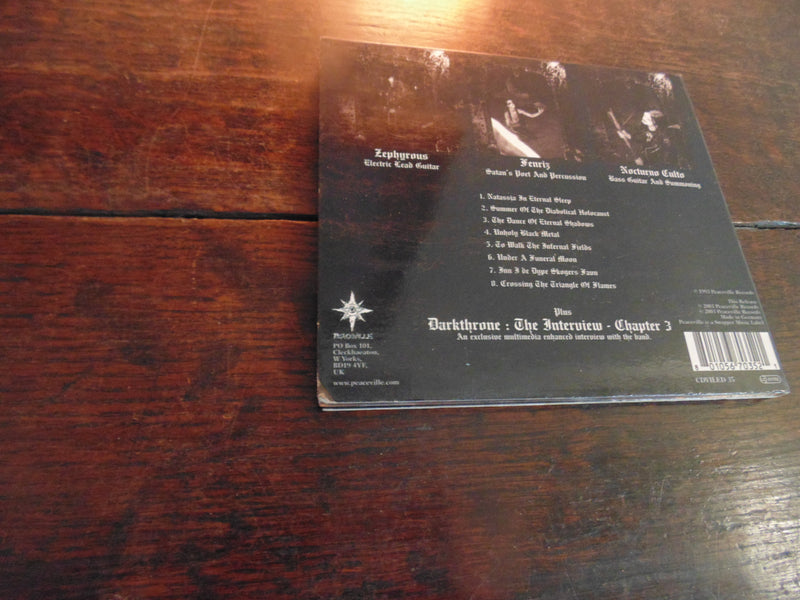 Darkthrone CD, Under a Funeral Moon, 2003 Peaceville
