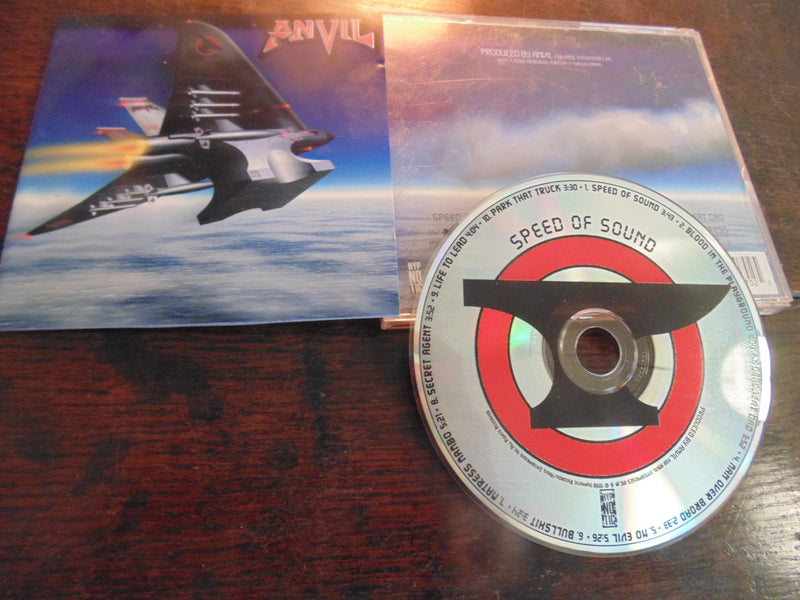Anvil CD, Speed of Sound, 2000 Hypnotic Records Pressing