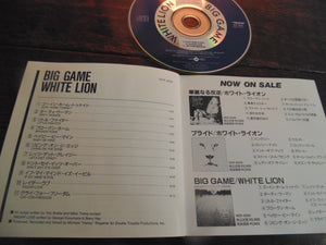 White Lion CD, Big Game, Japanese Import, Original Victor, VICP-2050
