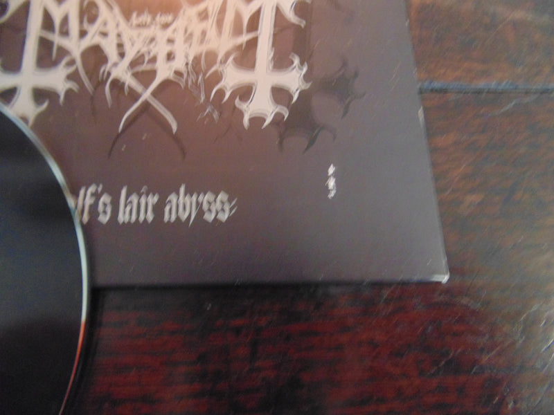 Mayhem CD, Wolf's Lair Abyss, Digi-case, Misanthropy Records, Import, 1997