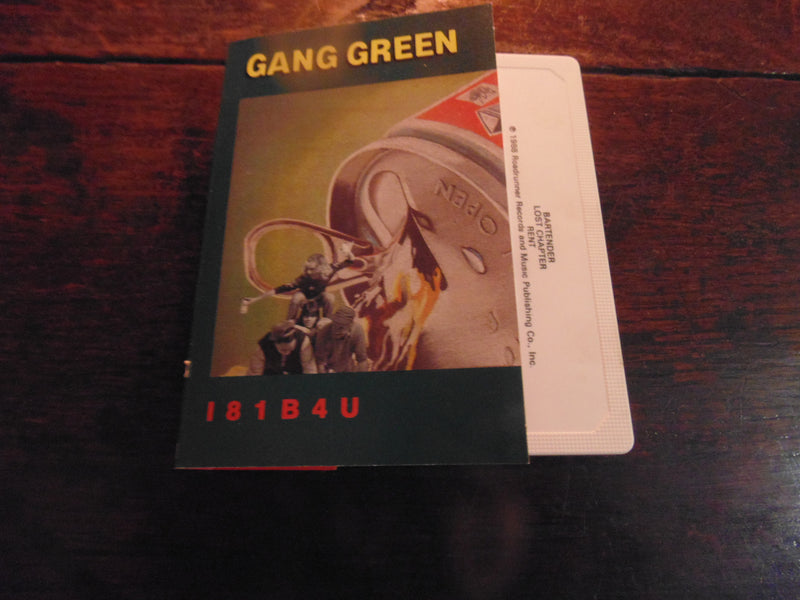 Gang Green Cassette, I81B4U - 1989 Roadracer Records