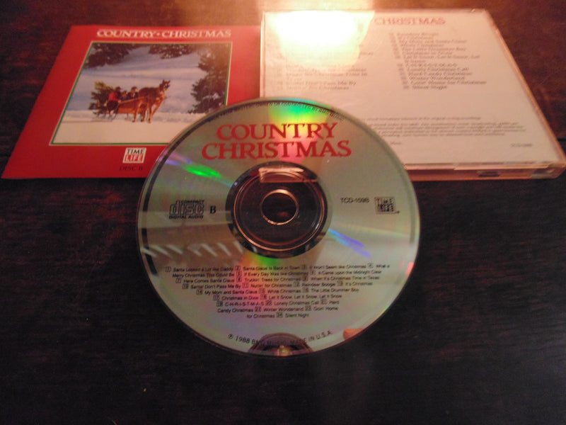 Country Christmas CD, Time Life, Yoakam, Willie Nelson, Elvis, Strait, 1 Disc Only