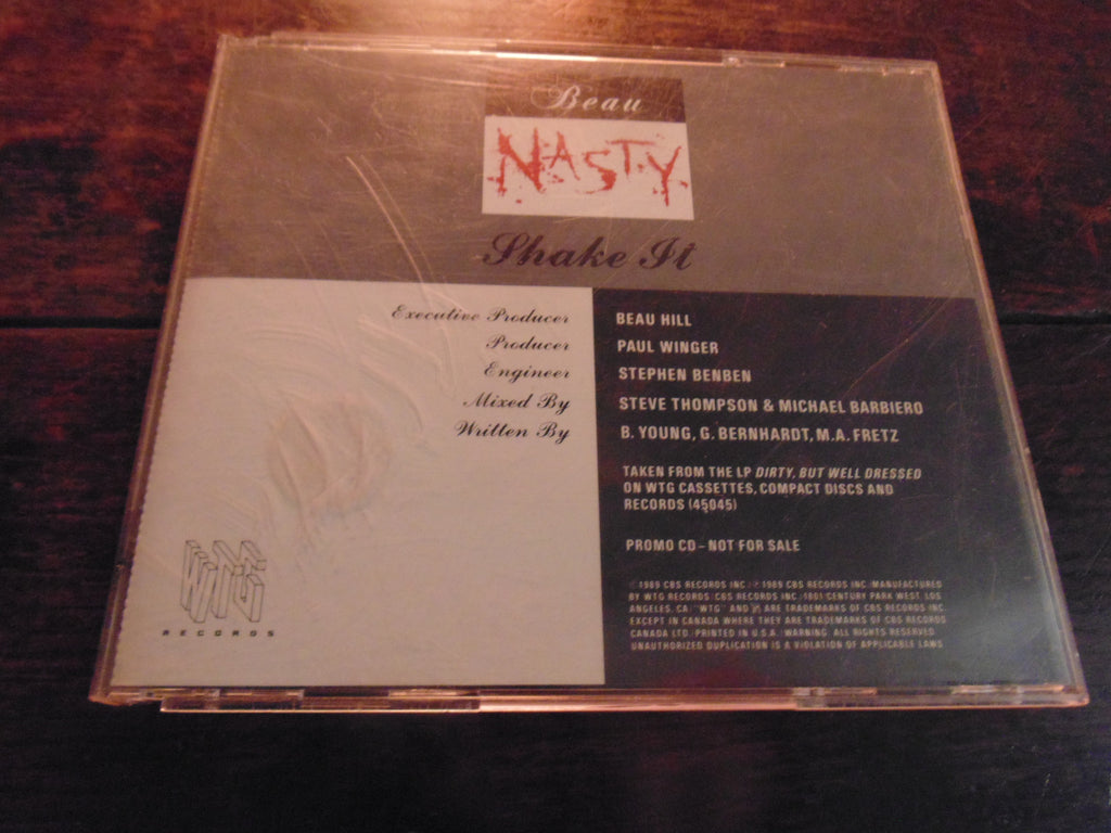 Beau Nasty CD, Shake It, Promo Single