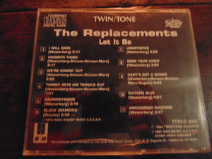 The Replacements CD, Let it be, 1st cd pressing, Guns n Roses
