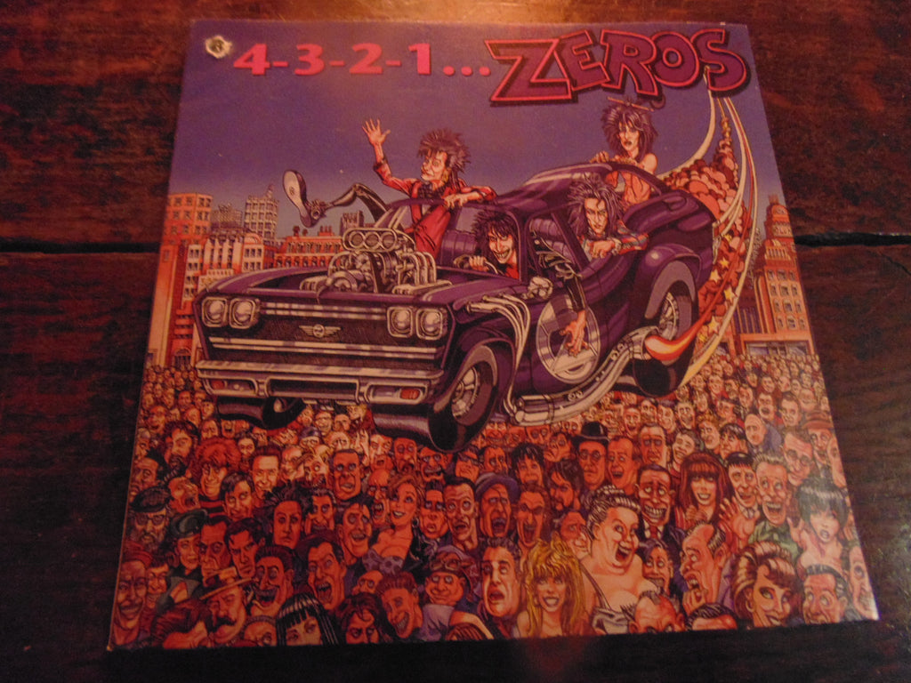 Zeros CD, 4,3,2,1, 1991 Restless Records