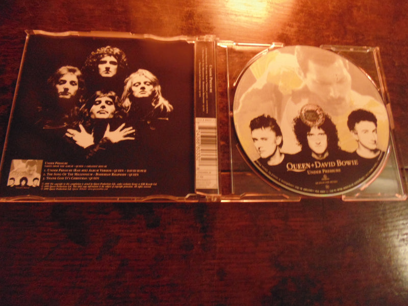 Queen + David Bowie CD Single, Under Pressure, Import