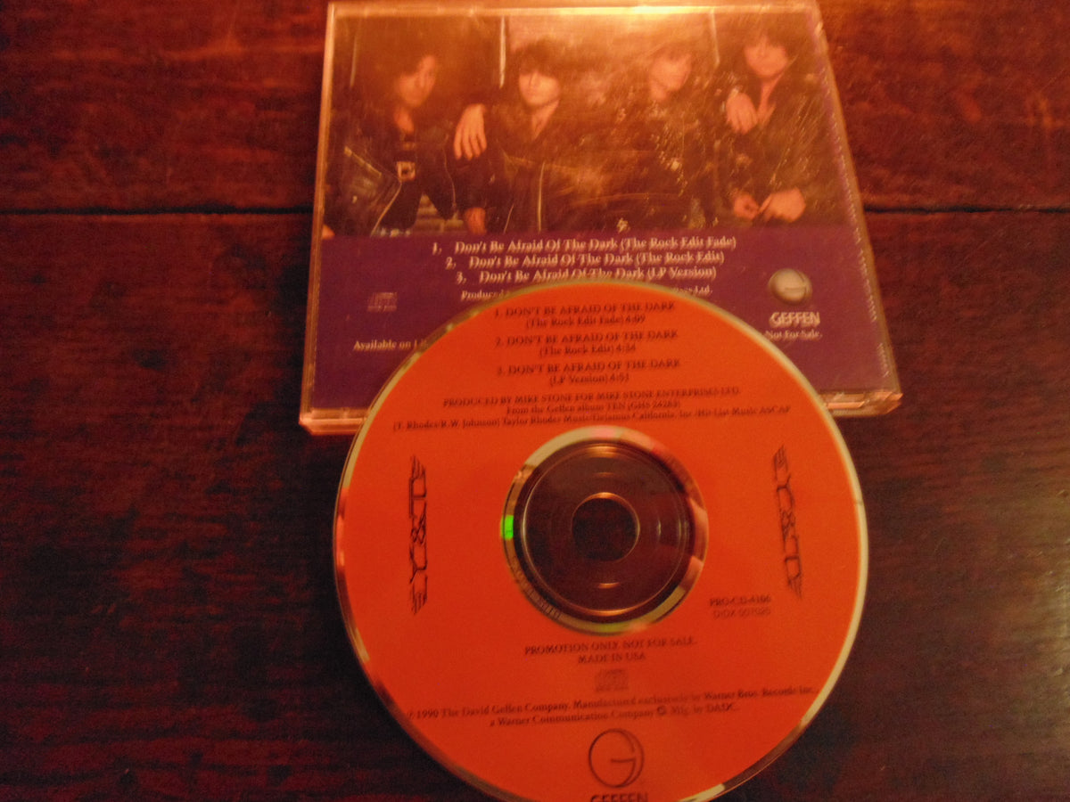 Y&T CD, "Don't be Afraid of the Dark", CD Single, 3 Tracks