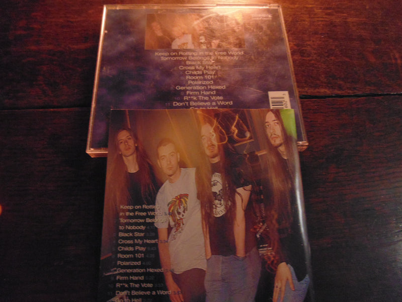 Carcass CD, Swansong, 1st Pressing, 1995 Earache Records