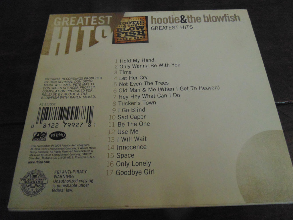 Hootie and the Blowfish CD, Greatest Hits 1993 thru 2003, Best of