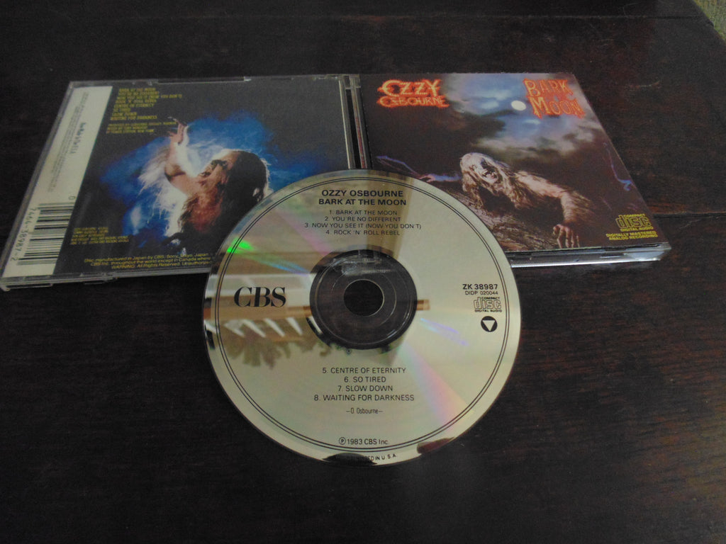 Ozzy Osboure CD, Bark at the Moon, Original, Jake E Lee