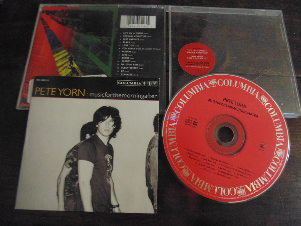 Pete Yorn CD, musicforthemorningafter