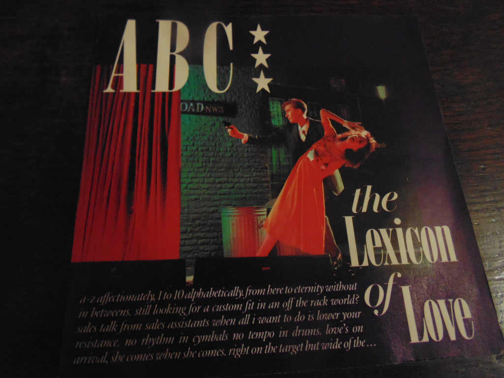 ABC CD, The Lexicon of Love, W. Germany, Original Mercury