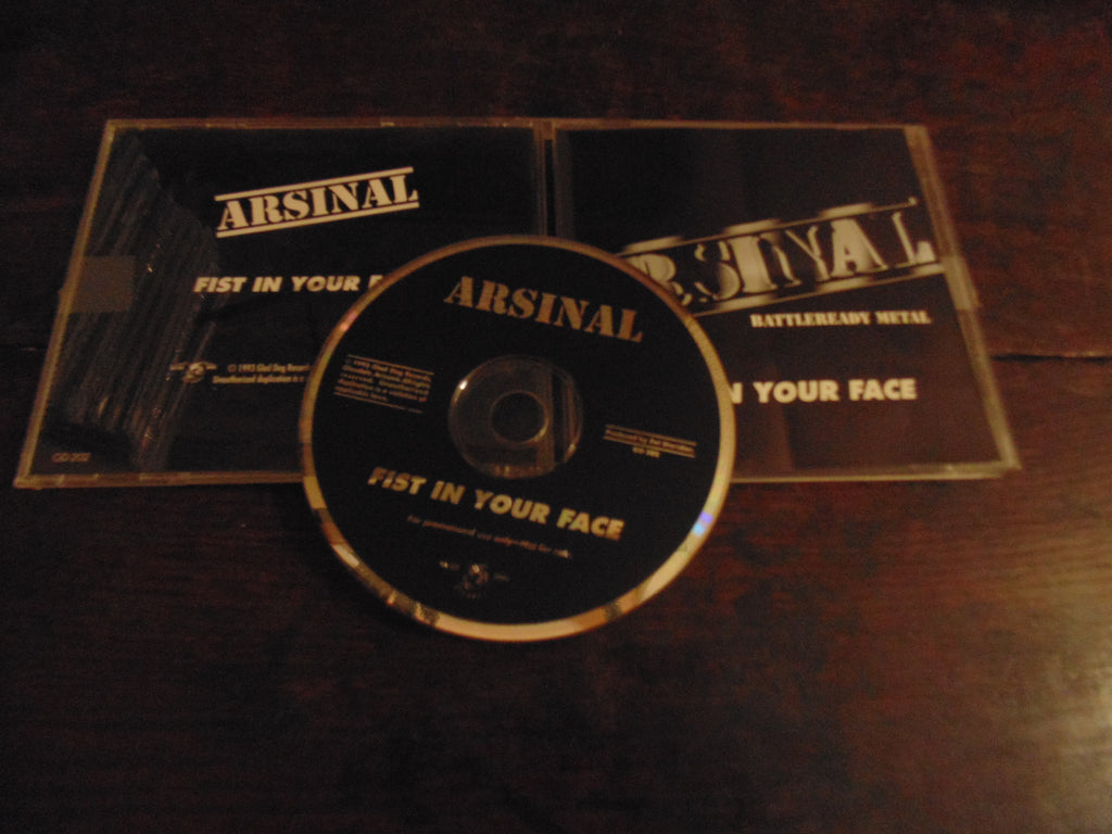Arsinal CD, Fist in Your Face, Rare CD Single, Arsenal