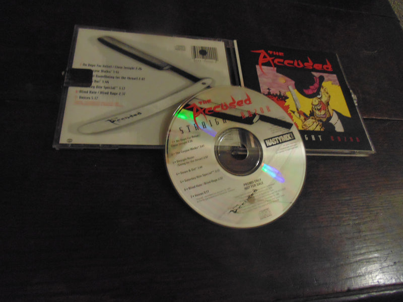The Accused CD, Straight Razor, Nastymix Records