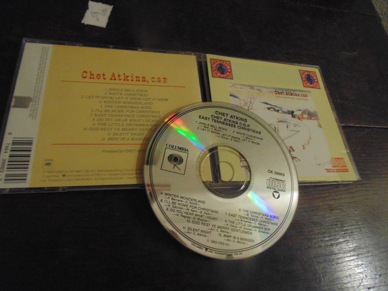 Chet Atkins CD, East Tennessee Christmas