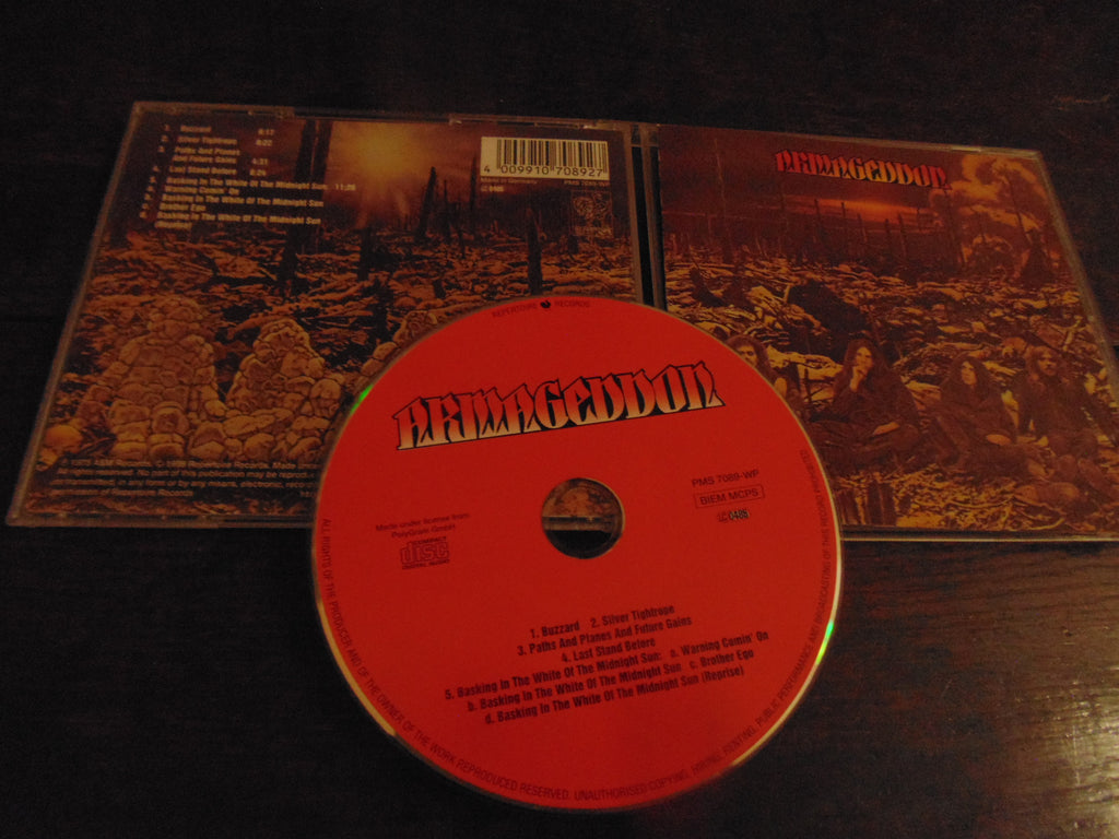 Armageddon CD, Self-titled, S/T, Same, 1975