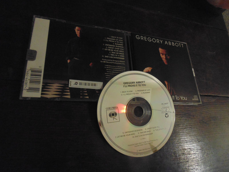 Gregory Abbott CD, I'll Prove it to You, MINT